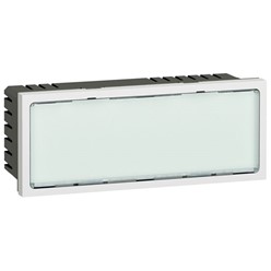 Etikethouder Mosaic LED-verlichtbaar 5mod.verlichtingsplaat wit